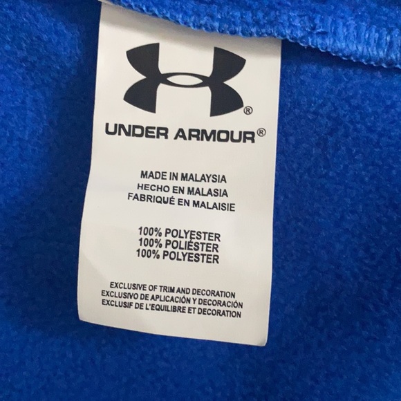Under Armour Boys Full Zip Hooded Jacket - Picture 4 of 4